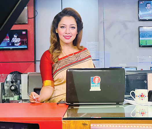 সংবাদ উপস্থাপনায় আবৃত্তি ও মঞ্চের অভিজ্ঞতা বড়ো ভূমিকা রাখে —নাদিরা আশরাফ